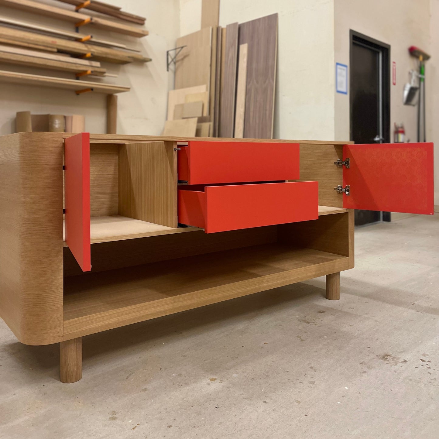 Turing Vanity In White Oak