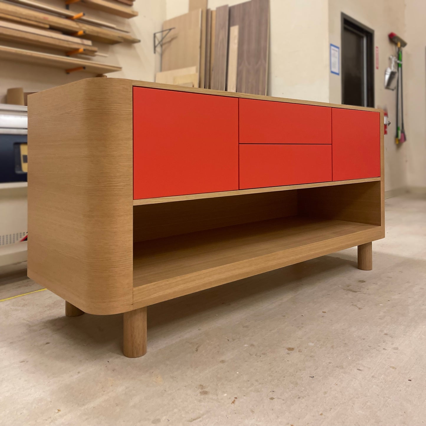 Turing Vanity In White Oak