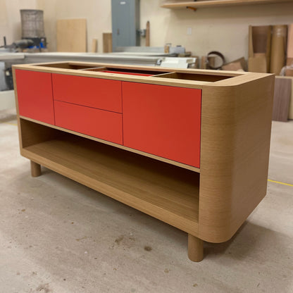 Turing Vanity In White Oak